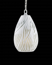 Currey 9000-0986 - Midori White Pendant