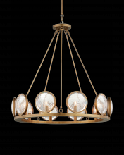 Currey 9000-0119 - MarjieScope Brass Chandelier