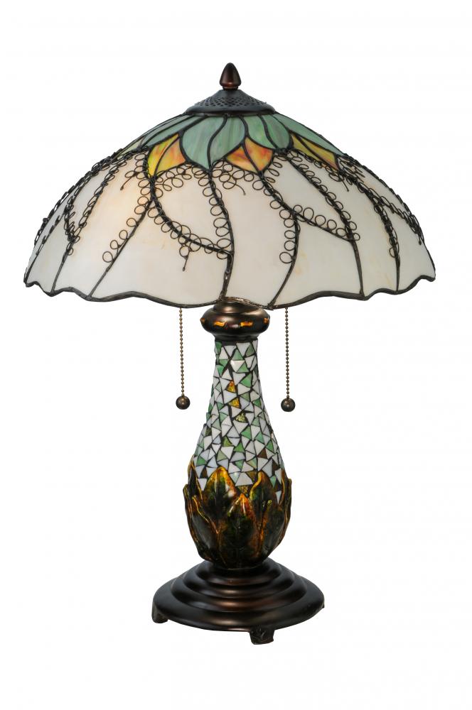 22.5"H Videira Florale Table Lamp