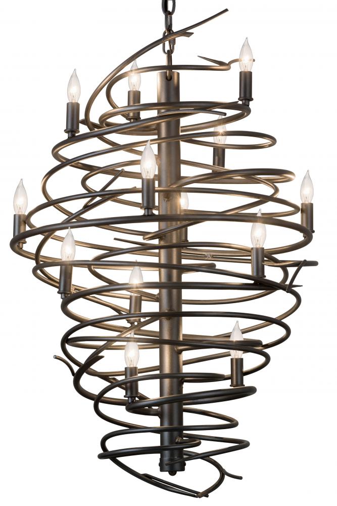 24"W Cyclone 13 LT Chandelier