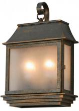 Meyda White 147471 - 10" Wide Bastille Lantern Wall Sconce