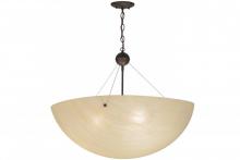 Meyda White 152181 - 30"W Cypola LED Inverted Pendant