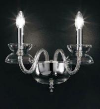 Meyda White 174420 - 13.5"W Dali 2 LT Wall Sconce