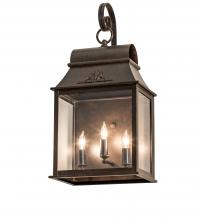 Meyda White 233843 - 10" Wide Bastille Lantern Wall Sconce