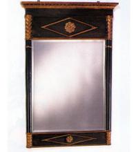 Meyda White 29799 - 27" Wide X 44" High Empire Beveled Mirror